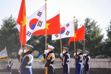 Le Vietnam et la République de Corée ont porté leurs relations au partenariat stratégique intégral en décembre 2022. Photo : baoquocte.vn