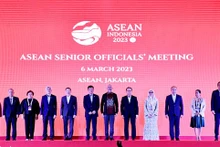 Les chefs des délégations SOM ASEAN. Photo : baoquocte.vn