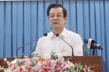 Le membre du Comité central du PCV et secrétaire du Comité du Parti de la province d'An Giang, Lê Hông Quang. Photo : VNA.