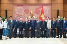 Lors de la réception. Photo : thoidai.com.vn