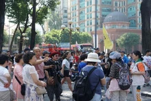 Les touristes taïwanais au Vietnam. Photo : laodong.vn