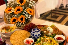 Le village de Tuy Loan est célèbre pour ses nombreux plats uniques, notamment les nouilles Quang et les galettes de riz. Photo : NDEL.