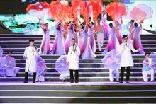 Coup d'envoi du festival maritime de Dô Son – Hai Phong 2023. Photo: VNA