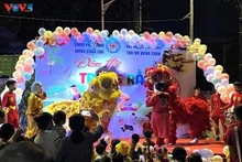 La Fête à l’intention des enfants à Vientiane. Photo: VOV 