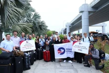 Vingt volontaires de Peace Corps sont arrivés au Vietnam. Photo : thoidai.com.vn