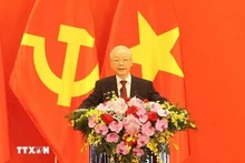 Le secrétaire général du Parti, Nguyên Phu Trong. Photo : VNA.