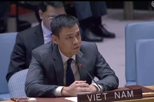 L'ambassadeur Dang Hoàng Giang, chef de la Mission permanente du Vietnam auprès de l'ONU. Photo : VNA.