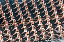 Régalez vos yeux avec les images des blocs de parade vues d'en haut