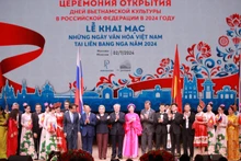 Ouverture des « Journées culturelles vietnamiennes » en Russie 2024. Photo : toquoc.vn