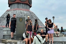 Hà Giang est une destination attractive pour un grand nombre touristes étrangers. Photo : hanoimoi.com.vn