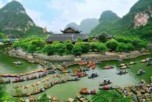 Tràng An, un site pittoresque à Ninh Binh (au Nord du Vietnam). Photo : VNA.