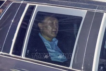 Le président sud-coréen destitué, Yoon Suk Yeol, transféré au centre de détention de Séoul après un interrogatoire à Gwacheon, le 15 janvier 2025. Photo: YONHAP/TTXVN.