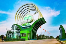 Le parc éco-industriel Nam Câu Kiên dans le district de Thuy Nguyên, à Hai Phong. Photo : NDEL