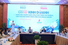 Forum ayant pour thème « Diversifier les chaînes d'approvisionnement, développer les marchés, améliorer l'adaptabilité des entreprises » organisé le 26 juin Hanoï. Photo : congthuong.vn