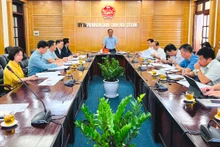 Réunion entre les dirigeants de la province de Hai Duong et du groupe Thành Công. Photo : baodautu.vn