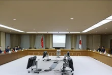 Vue de la 10e conférence entre la Garde côtière du Vietnam et la Garde côtière du Japon, à Tokyo, le 20 décembre. Photo : VNA.