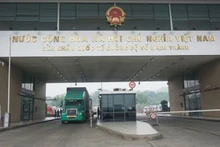 Le poste-frontière de Kim Thành. Photo : congthuong.vn