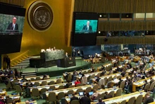 Une séance de la 10e Conférence d'examen du Traité sur la non-prolifération des armes nucléaires. Photo : ONU