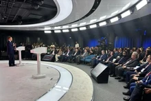 Panorama de la conférence. Photo : VNA.