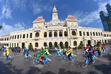 Un coin de Hô Chi Minh-Ville. Photo : VNA.