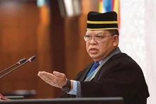 Le président de la Chambre des représentants de Malaisie Johari Bin Abdul. Photo : Bernama.
