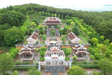 Le temple Chung Son dans le complexe du site historique national spécial de Kim Lien. Photo : NDEL.