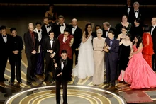 L’équipe du film « Everything Everywhere All at Once ». Photo : Reuters 