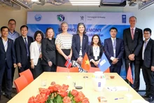 Cérémonie de signature de la coopération entre le PNUD et la Norvège pour soutenir le Vietnam dans la planification spatiale marine. Photo : CPV.