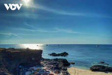 Un coin de l’île de Ly Son. Photo : VOV.