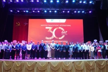 Cérémonie célébrant le 30e anniversaire de l’Institut Francophone International (1993 - 2023). Photo : IFI. 