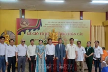 La Fête des temples des rois fondateurs Hung organisée en Thaïlande. Photo : VNA