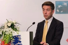 L'ambassadeur et chef de la délégation de l'UE au Vietnam, Julien Guerrier. Photo : NDEL.