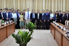 Des délégués lors de la séance de travail. Photo : dangcongsan.com.vn