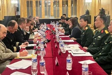 Vue générale du troisième dialogue de stratégie et de coopération de défense Vietnam - France. Photo : NDEL.