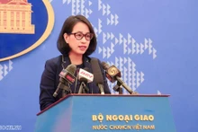 La porte-parole adjointe du ministère des Affaires étrangères Pham Thu Hang. Photo : baoquocte.vn