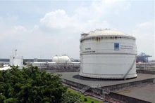 Réservoirs de stockage de gaz liquéfié au terminal PV GAS de Vung Tau. Photo : VNA.