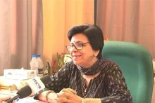 Professeur Archana Upadhyay de l'École d'études internationales de l'Université Jawaharlal Nehru à New Delhi, en Inde. Photo : VNA.