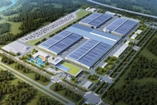 L'usine automobile Thành Công Viêt Hung dans le parc industriel Viêt Hung. Photo : baoquangninh.vn