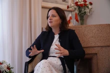 Anna Krystyna Radwan-Röhrenschef, secrétaire d'État adjointe du ministère polonais des Affaires étrangères. Photo : baoquocte.vn