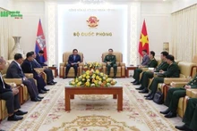 Panorama de la rencontre. Photo : qdnd.vn