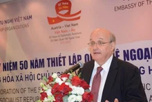 L'ambassadeur d’Autriche au Vietnam, Hans-Peter Glanzer. Photo : VNA.