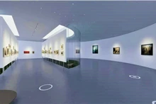 Un espace d’exposition virtuelle du Musée des Beaux-arts du Vietnam qui s’est ouvert le 3 octobre. Photo : Linh Vi.