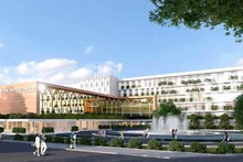 Panorama du projet d’Hôpital d'oncologie de Cân Tho. Photo : baocantho.com.vn