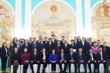 Les délégués de la 18e réunion du Comité intergouvernemental Vietnam-Mongolie sur la coopération économique, commerciale, scientifique et technique. Photo : nongnghiep.vn.