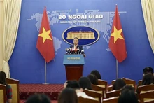 Le porte-parole adjoint du ministère des Affaires étrangères, Doàn Khac Viêt. Photo : VNA.