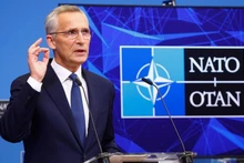 Le Secrétaire général de l'OTAN, Jens Stoltenberg. Photo : EPA-EFE.