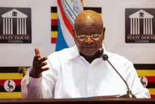 Le Président de la République d'Ouganda, Yoweri Kaguta Museveni, effectue une visite officielle au Vietnam, du 23 au 25 novembre. Photo : VNA.