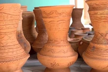 Des vases en céramique Sa Huynh. Photo : baoquocte.vn