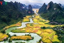 Le géoparc Non Nuoc Cao Bang. Photo : VOV.