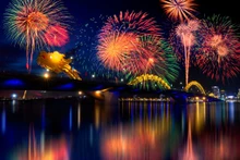Une représentation au Festival international de feux d'artifice de Dà Nang 2024. Photo: https://danangfantasticity.com/
